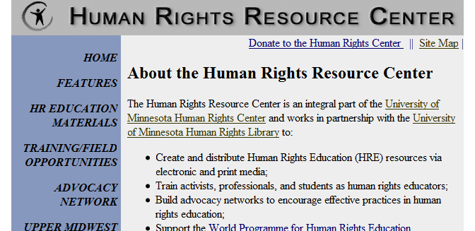 Human Rights Resource Center